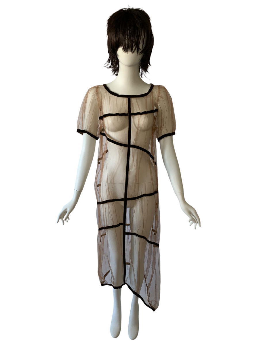 Condire / 20471120 Sheer Patchwork Dress product image