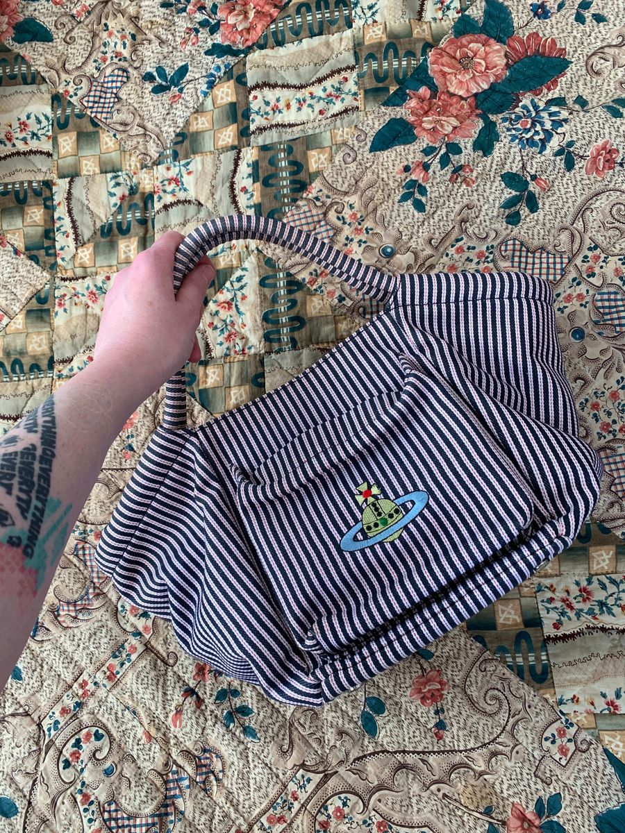 Vintage Vivienne Westwood Striped Purse product image