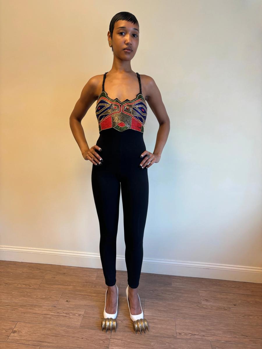 80s Beaded Bodysuit product image