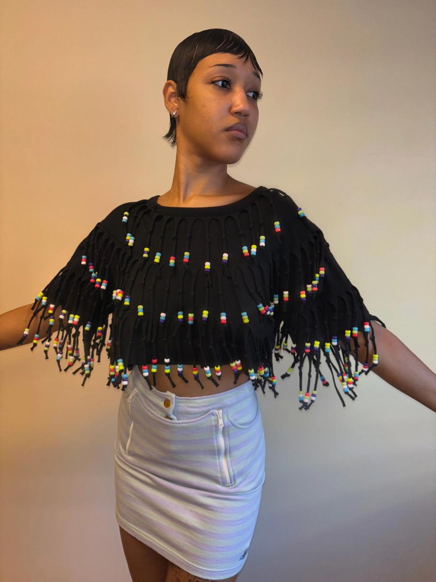 Moschino Beaded Fringe Top product image