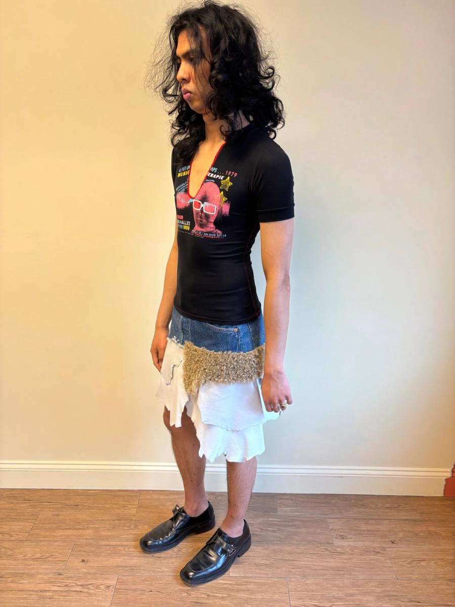 Tomoki Yurita Remake Pelt Skirt  product image