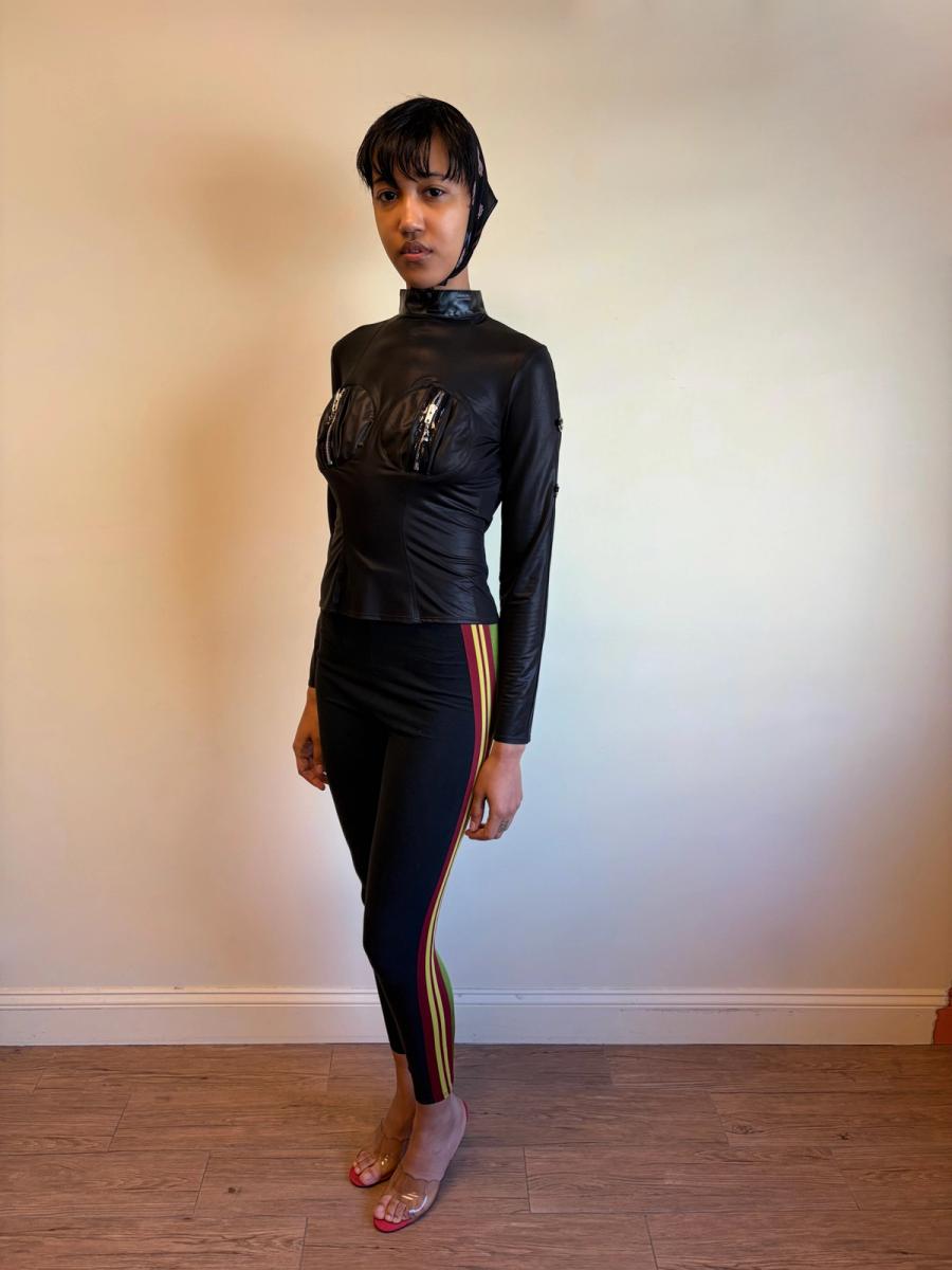 Patrice Catanzaro Zip Boob Fetish Top  product image