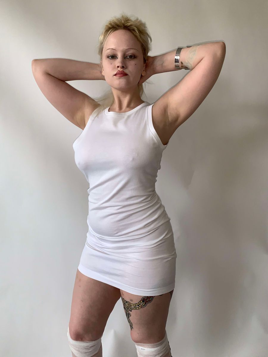 Romeo Gigli Vintage Bodycon Dress w/ Cutout product image