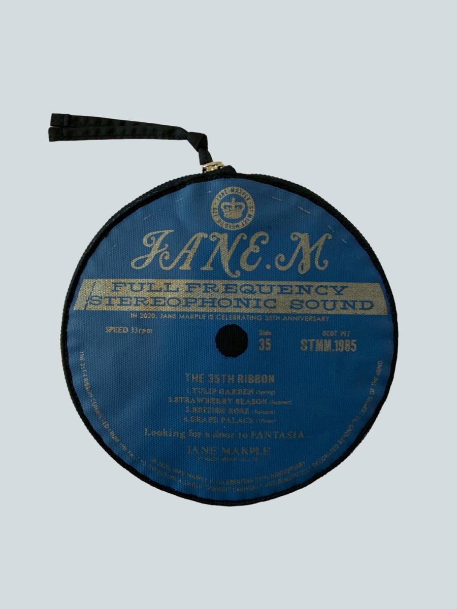 Jane Marple Vinyl Record Convertible Bag