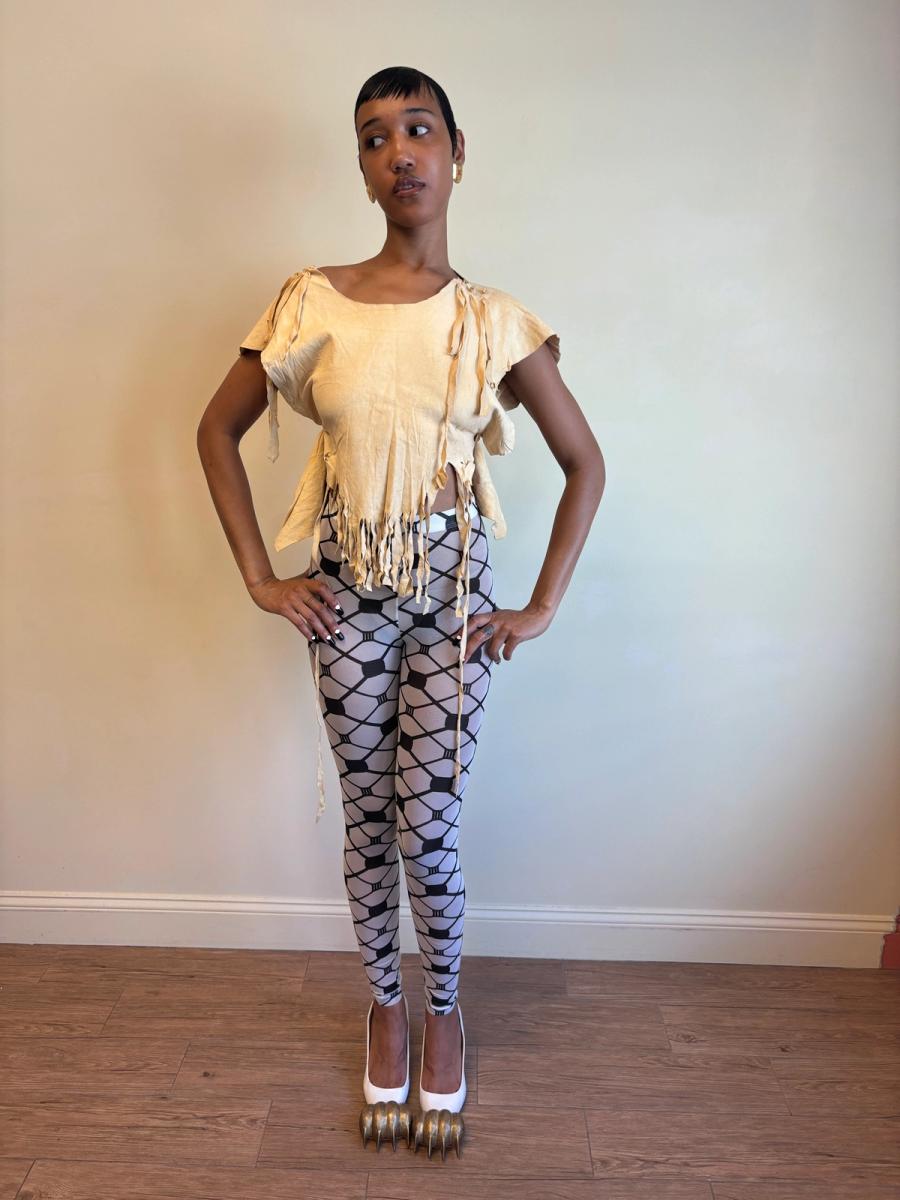 70s Fiorucci Suede Top  product image