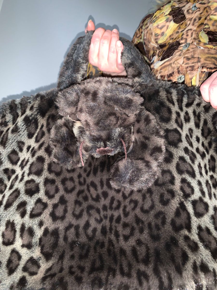 Pink House Leopard Fur Bag product image