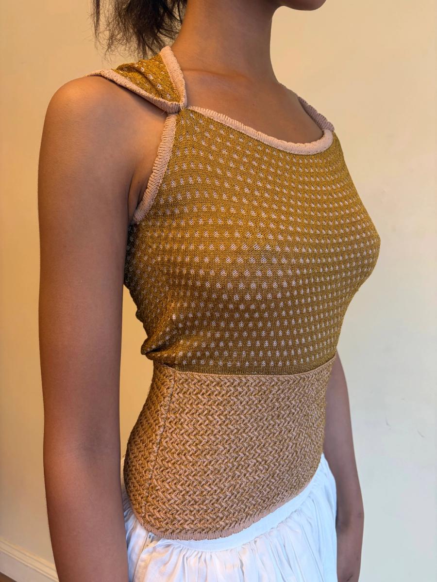 Vivienne Westwood Gold Label Gold Knit Top  product image