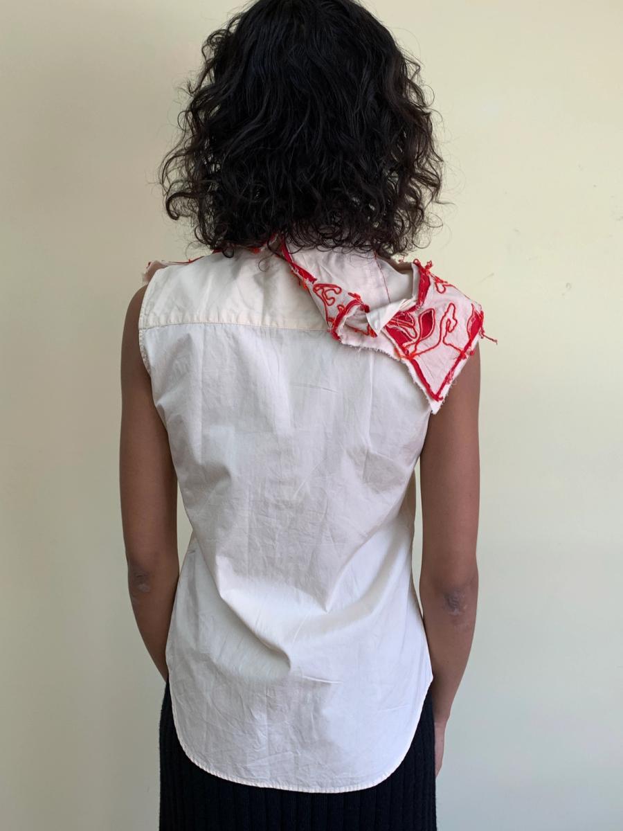 90s Masaki Matsushima Exaggerated Collar Button Up  product image