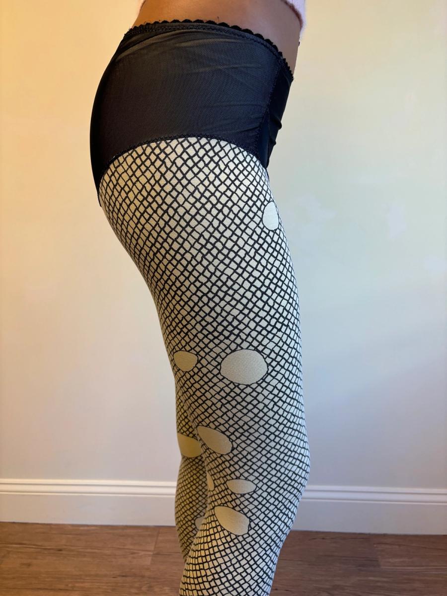 Marjan Pejoski Trompe L'oeil Torn Fishnet Leggings product image