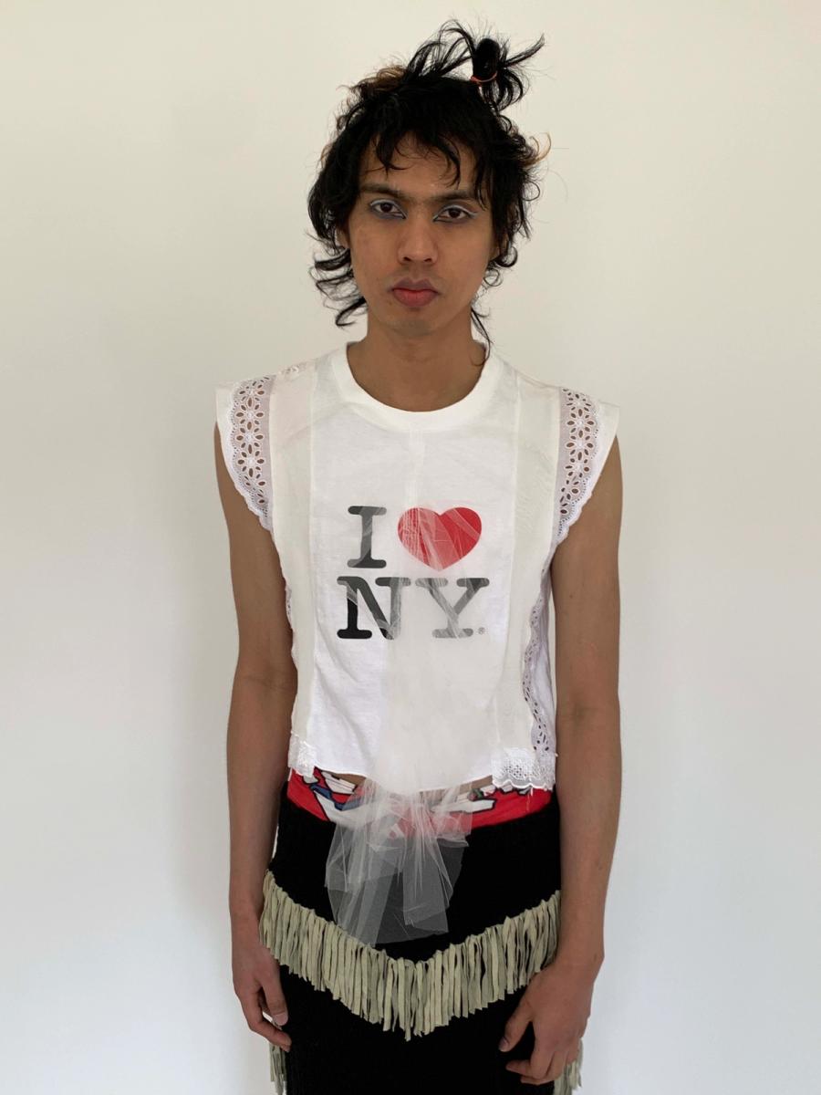 DryCleanOnly New York Deconstructed Tank Top