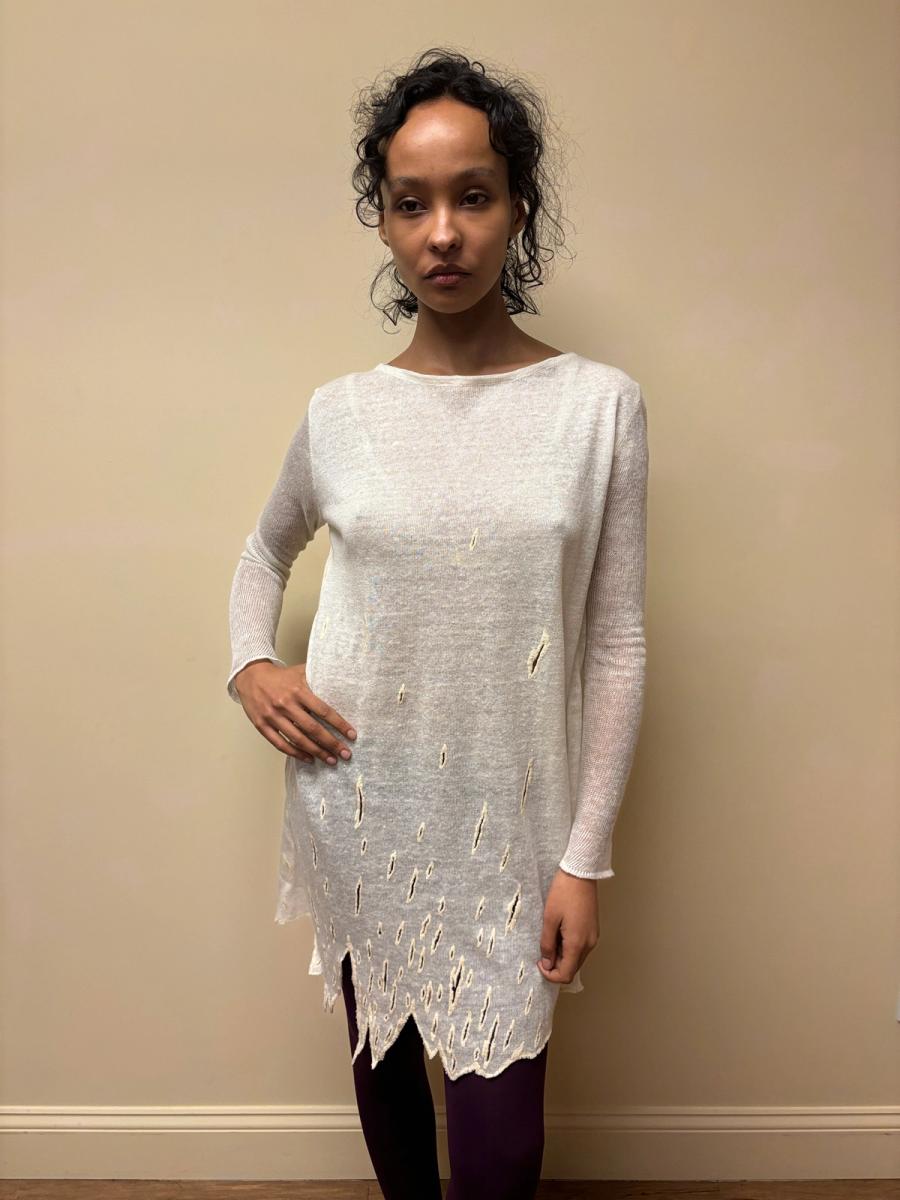 Krizia Faux Shredded Knit product image