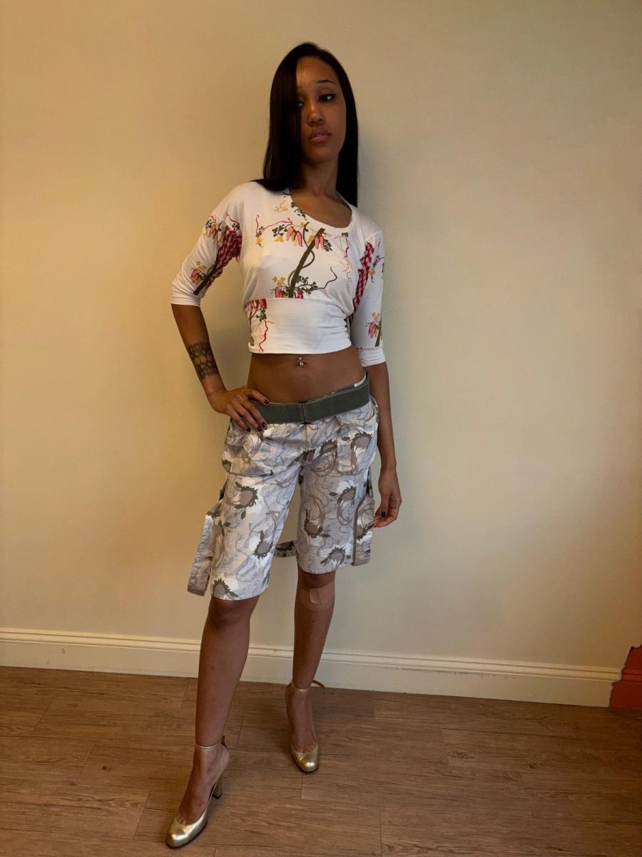 Vivienne Westwood Anglomania Floral Savages Twisted Top  product image