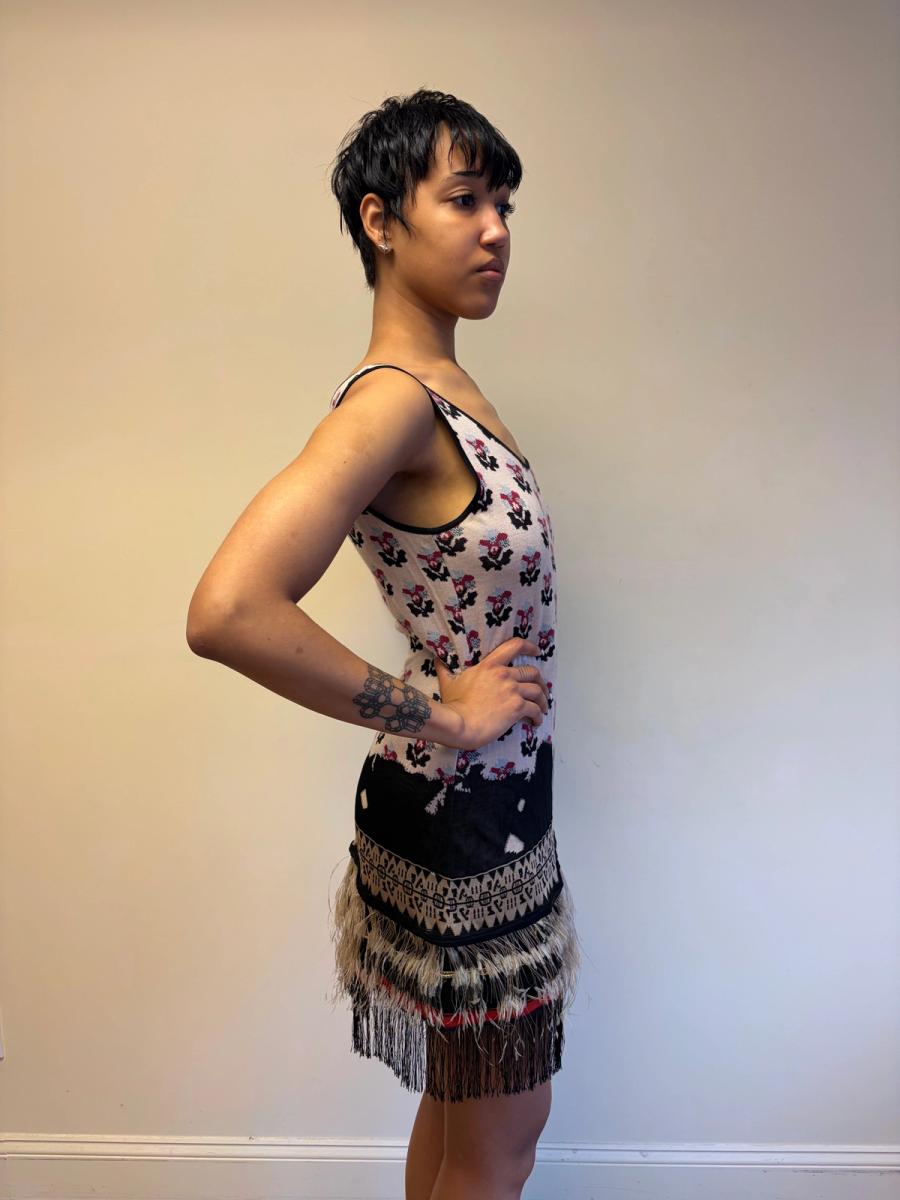 Chanel Knit Dress with Feathers product image