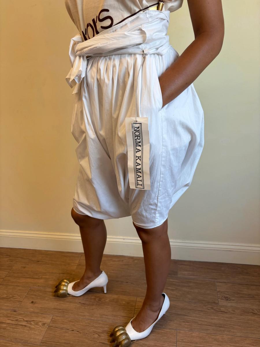 1980s Norma Kamali Bloomer Shorts product image