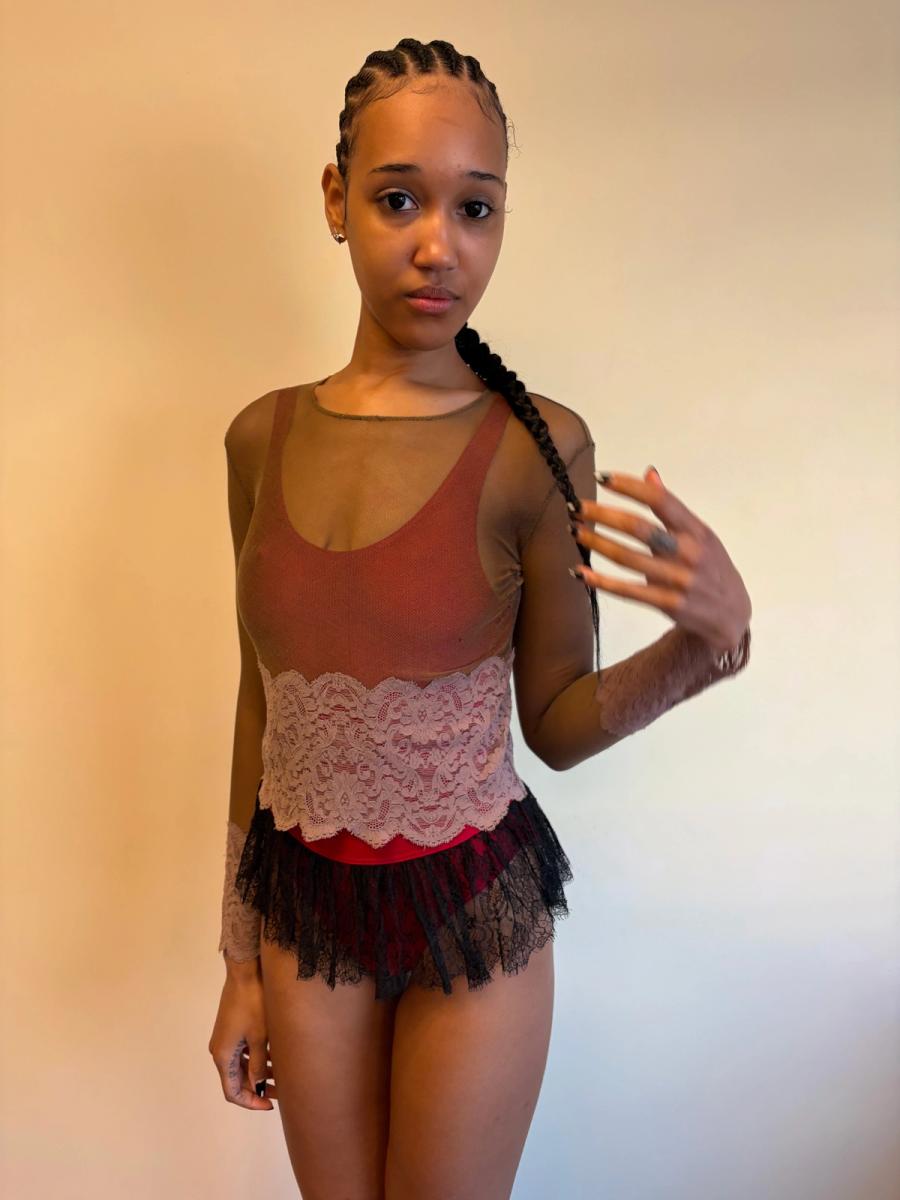 Vintage Jean-Paul Gaultier Mesh and Lace Top product image