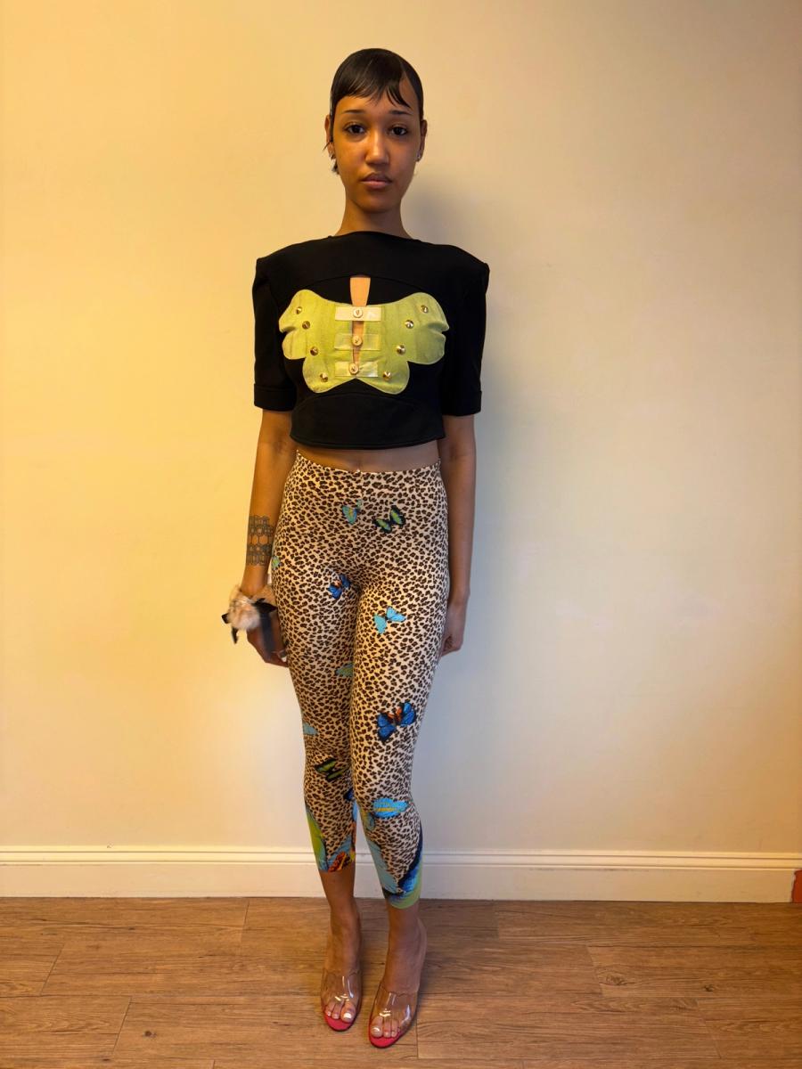 80s French Butterfly Top product image