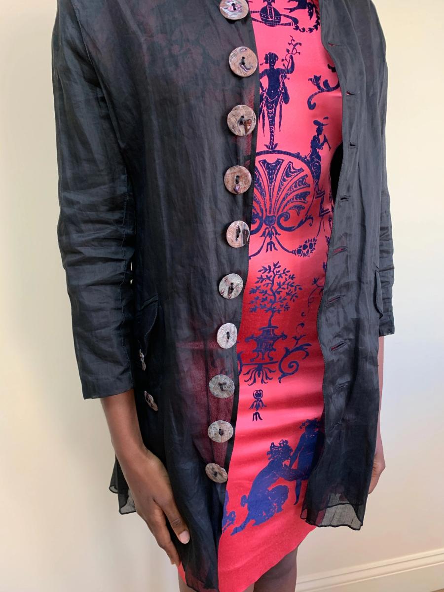 Jean Paul Gaultier Spring 1994 Sheer Jacket Dress product image