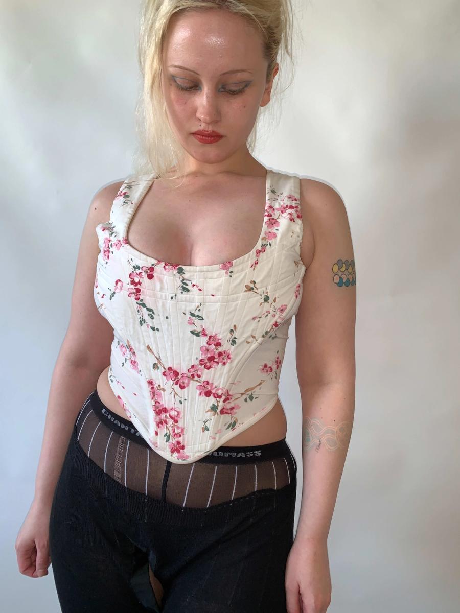 90s Vivienne Westwood Cherry Blossom Corset product image