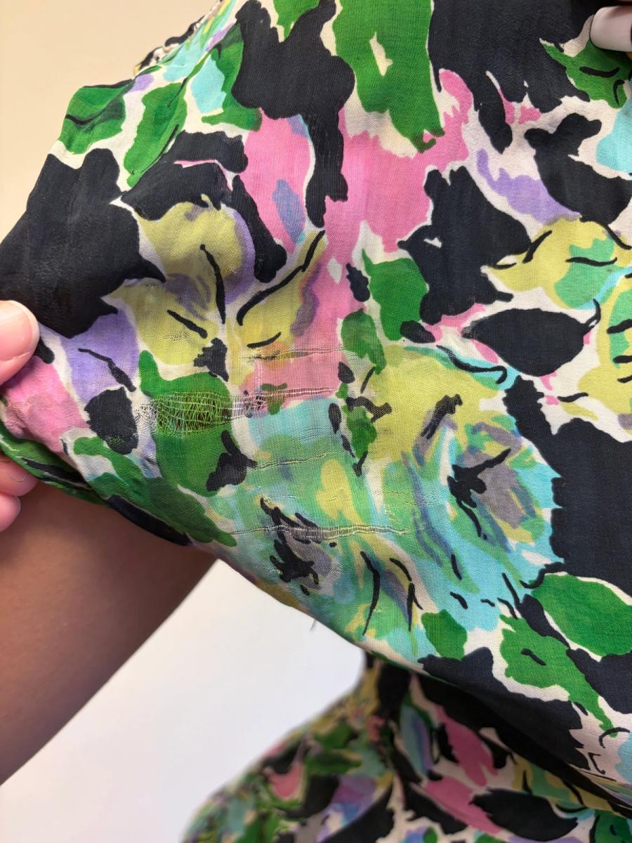 1940s Floral Bustle Top product image