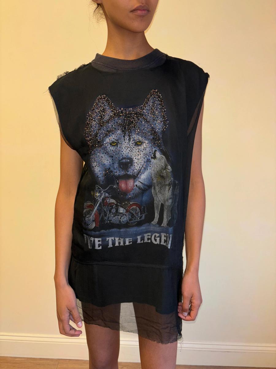 DryCleanOnly Beaded Wolf Dress product image