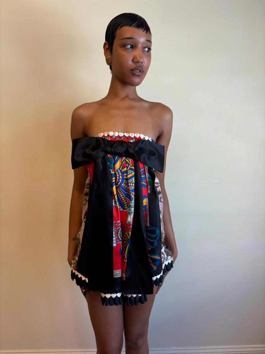 Glamorous Jane Bow Scarf Dress product image