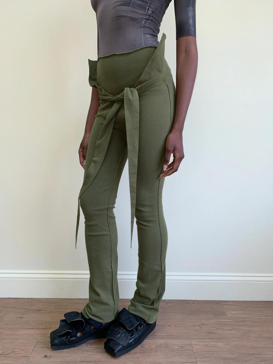 Issey Miyake A-POC Green Pants product image