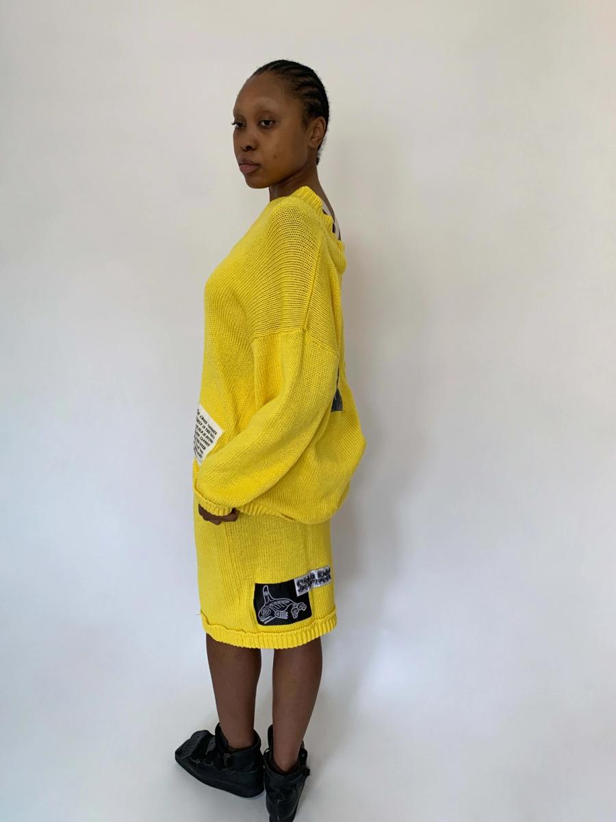 Richmond Cornejo Yellow Knit Set product image