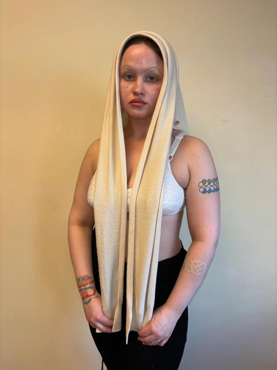 Sonia Rykiel Wrap Faux-Cardigan Shawl product image