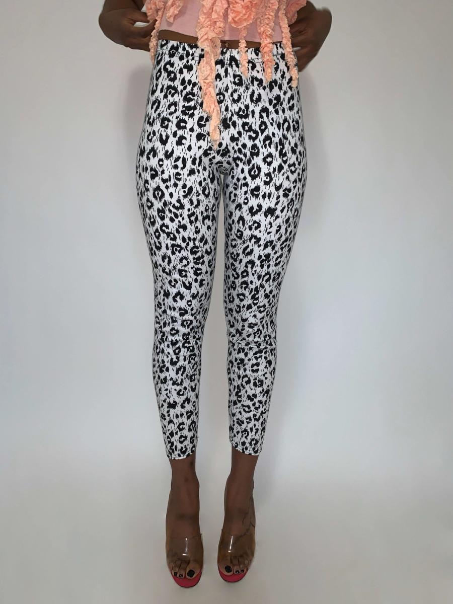 80s Phaze Leopard Leggings product image