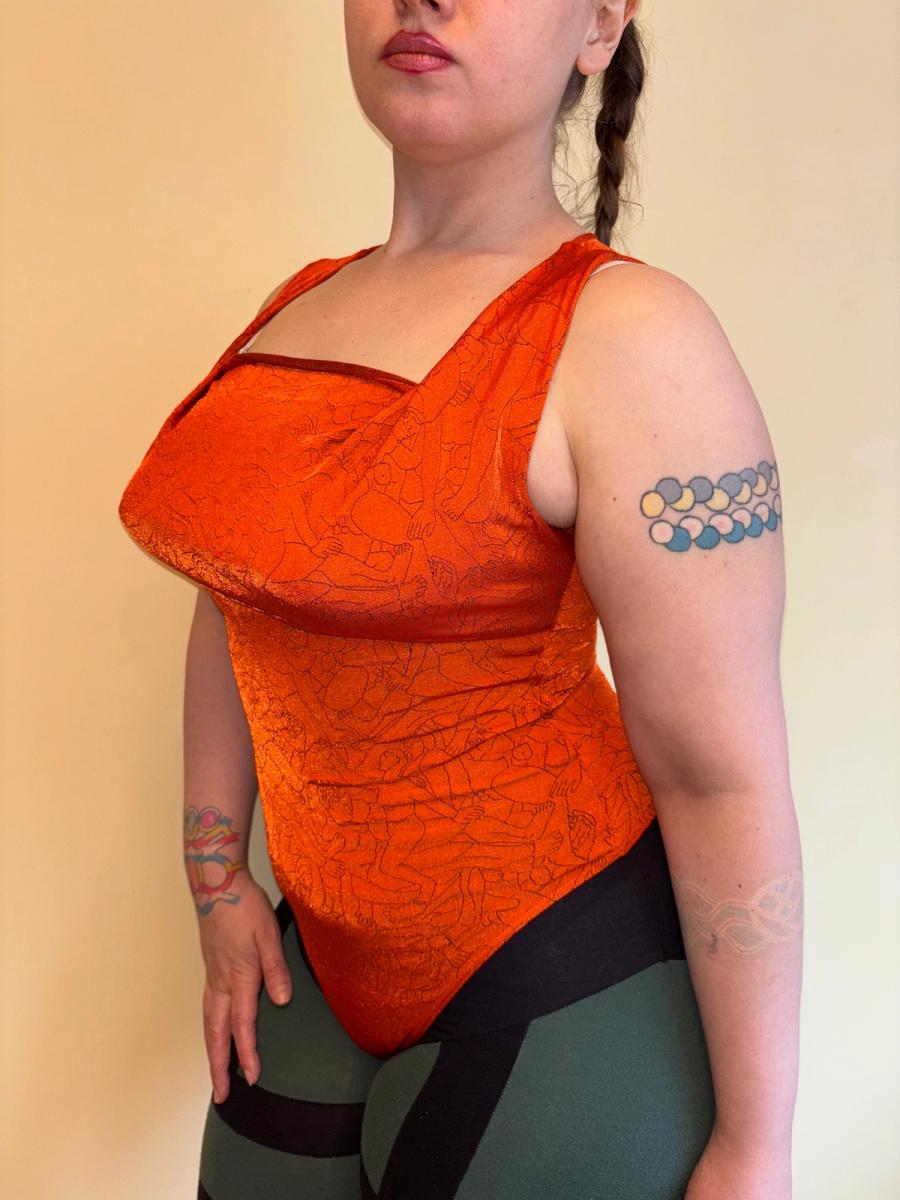 2004 Vivienne Westwood Orgy Print Leotard product image