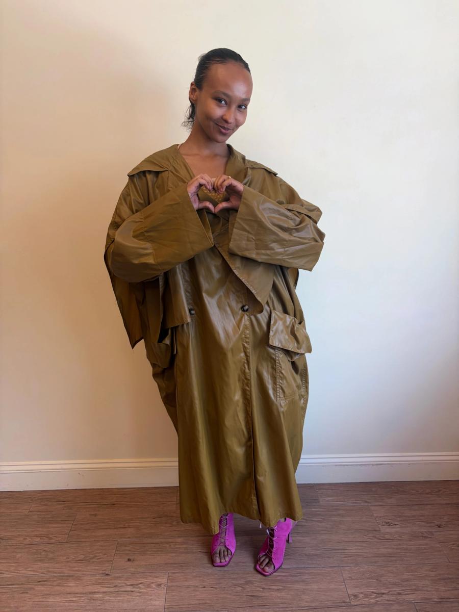 Rare 1980s Dorothée Bis Trench Coat product image