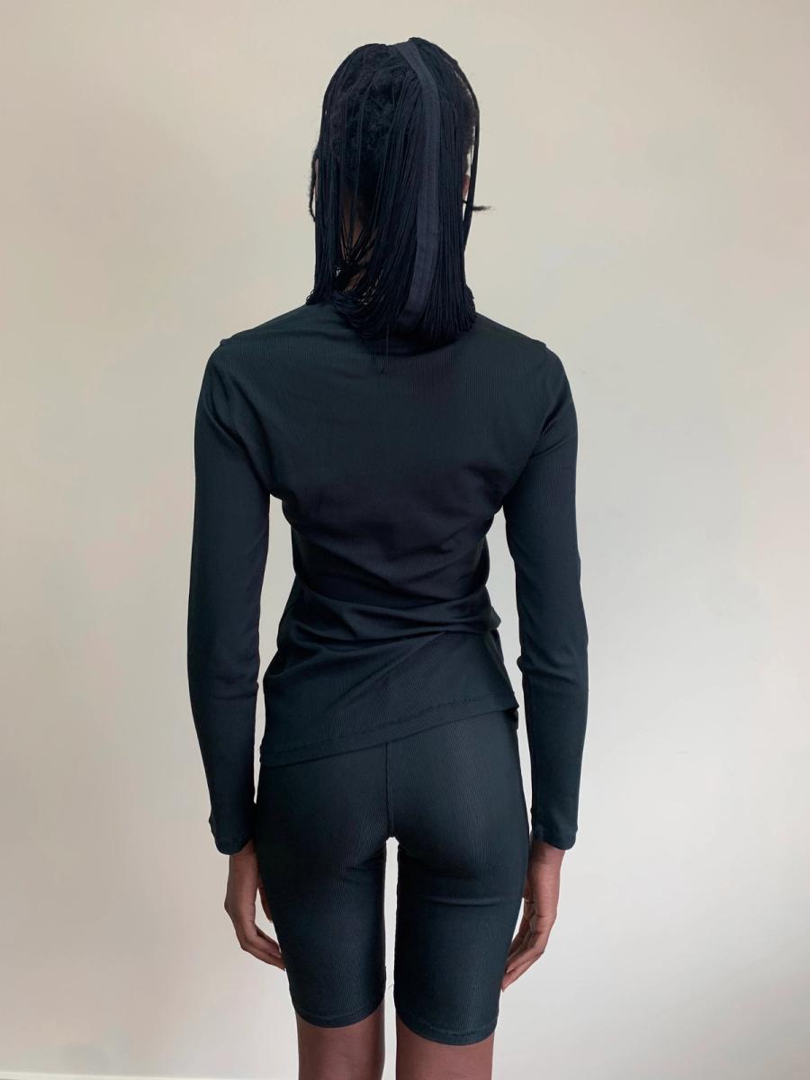 80s Gaultier Fringe Hood Set product image