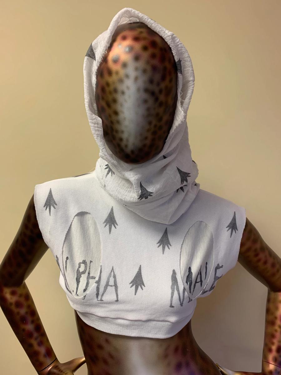 Alpha Male Top With Gauze Hood 2 product image