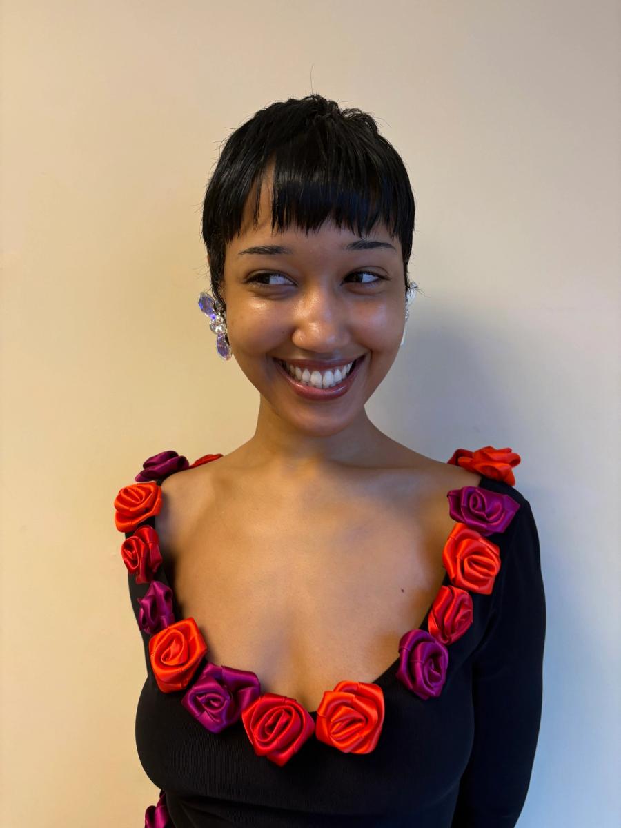 80s Wendy Gell Crystal Butterfly Earrings  product image