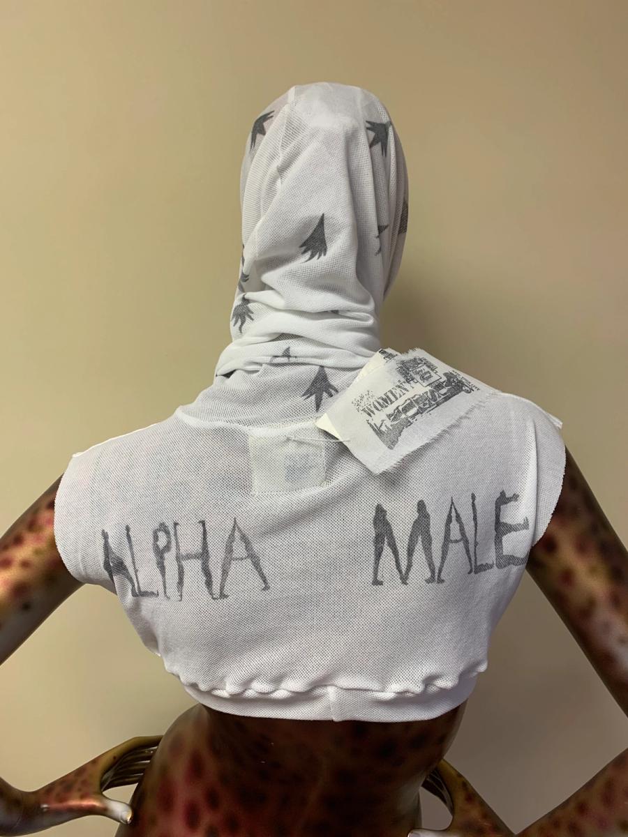 Alpha Male Top With Cotton Mesh Hood product image