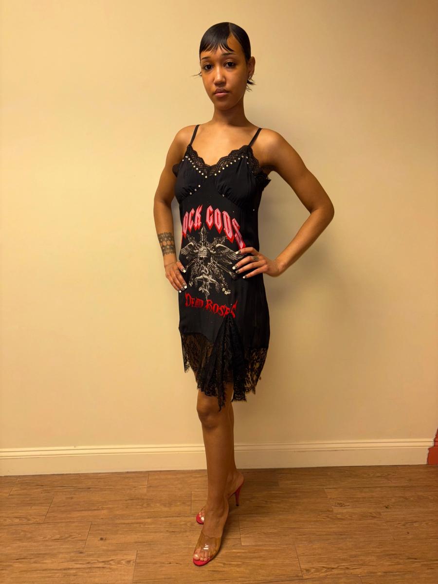 John Richmond Rock Gods Slip Dress product image