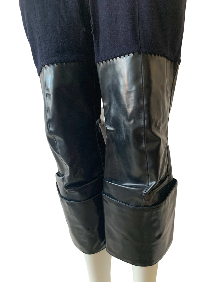 Heretic Goes Round Rubber Zip Crotch Pants product image