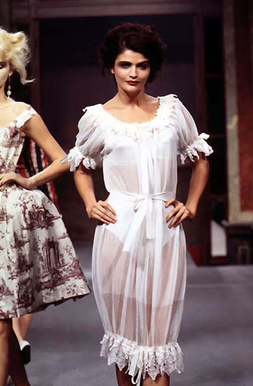1996 Vivienne Westwood Crochet Sheer Blouse product image