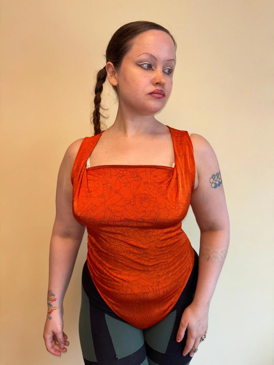 2004 Vivienne Westwood Orgy Print Leotard product image