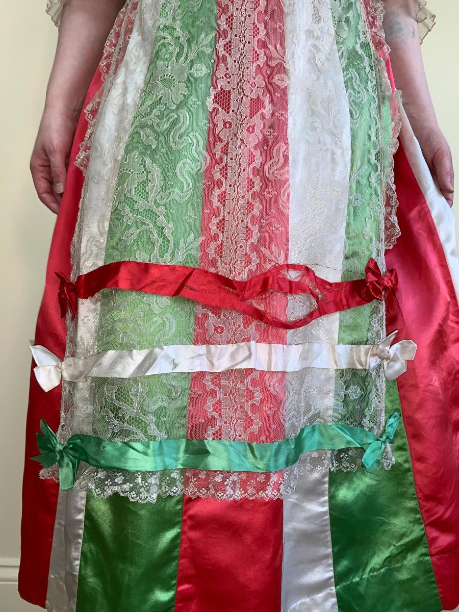 Early 1900s Basque Apron Skirt product image
