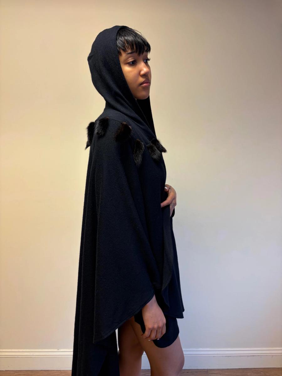 Yvan & Marzia Fur Tail Cape product image