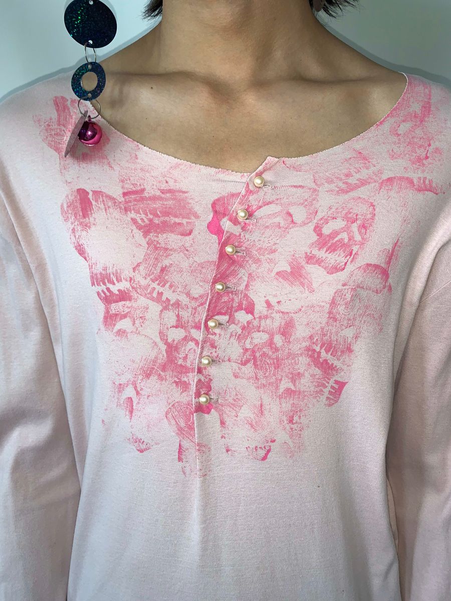 Nozomi Ishiguro Pearl & Skull Longsleeve product image