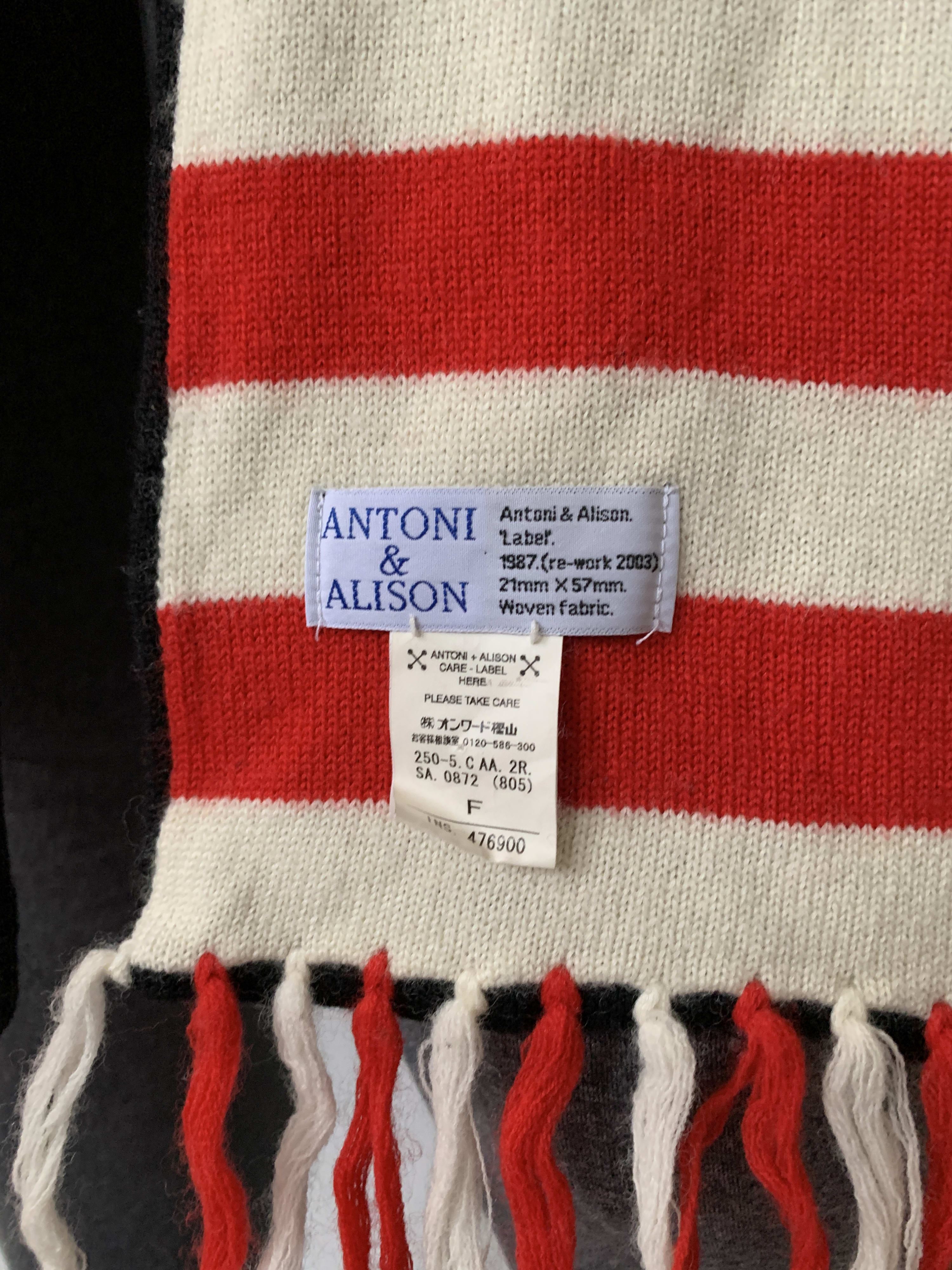 Antoni & Alison 'Girl Eating An Apple' Scarf