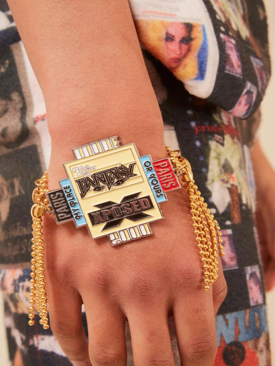 XPOSED Charm Fringe Bracelet 