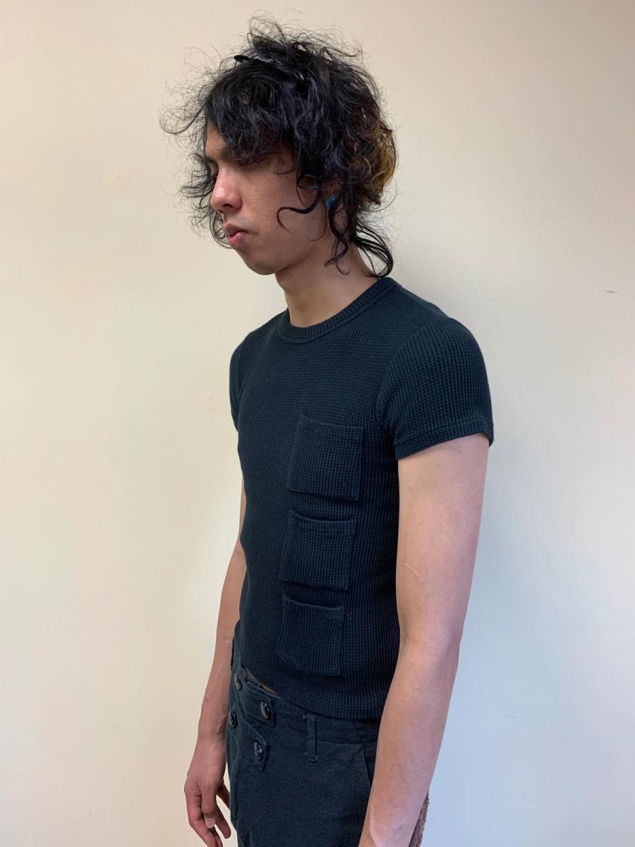 20471120 Waffle Tee with Butterflies product image