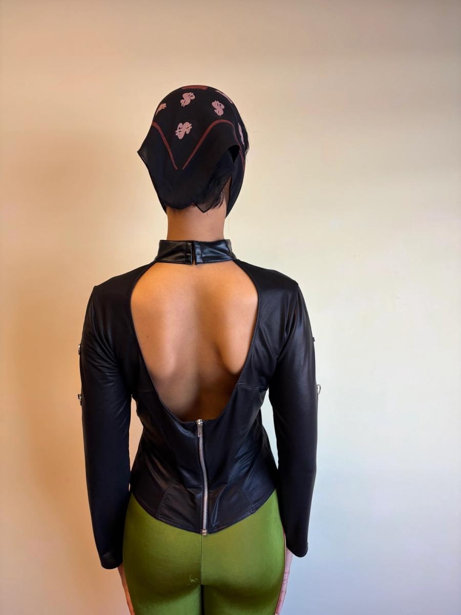 Patrice Catanzaro Zip Boob Fetish Top  product image