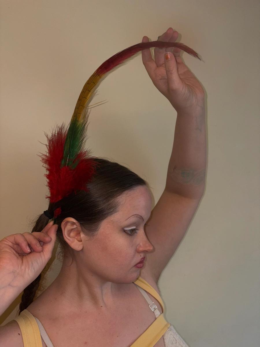 Antique Extra Long Millinery Feather product image