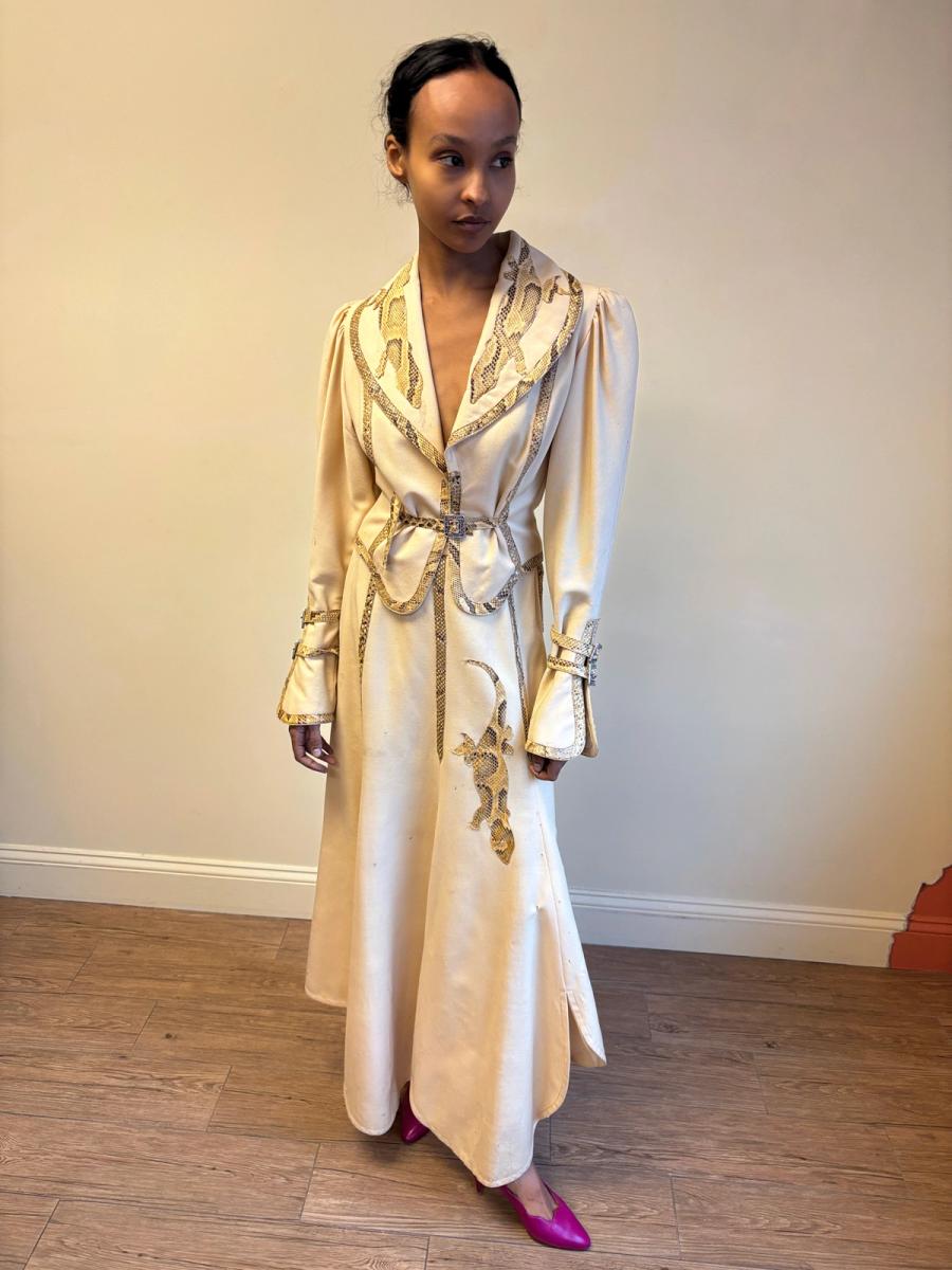 70s Bill Gibb Lizard Cutout Set product image