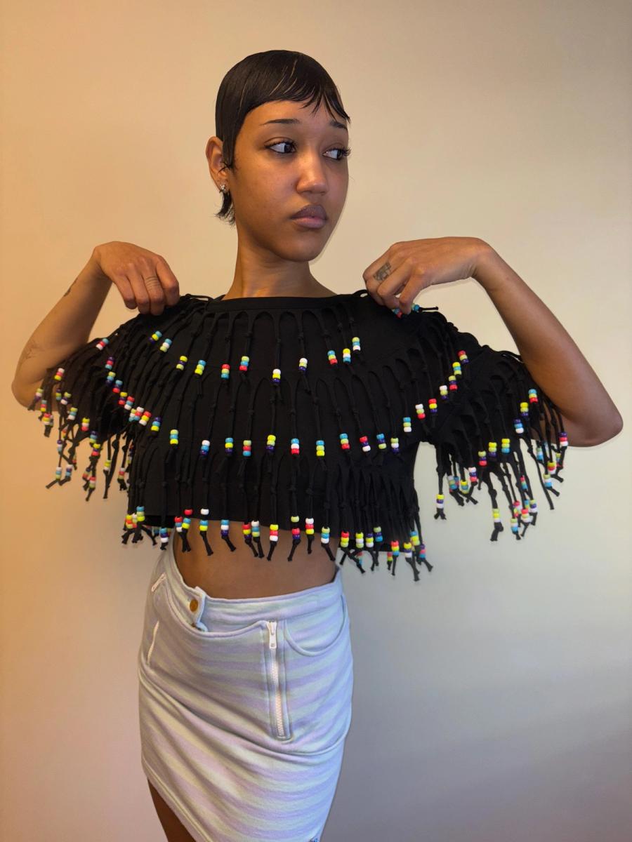 Moschino Beaded Fringe Top product image