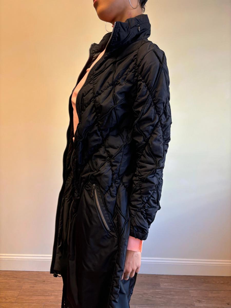 Marithé François Girbaud Long Black Puffer Jacket product image